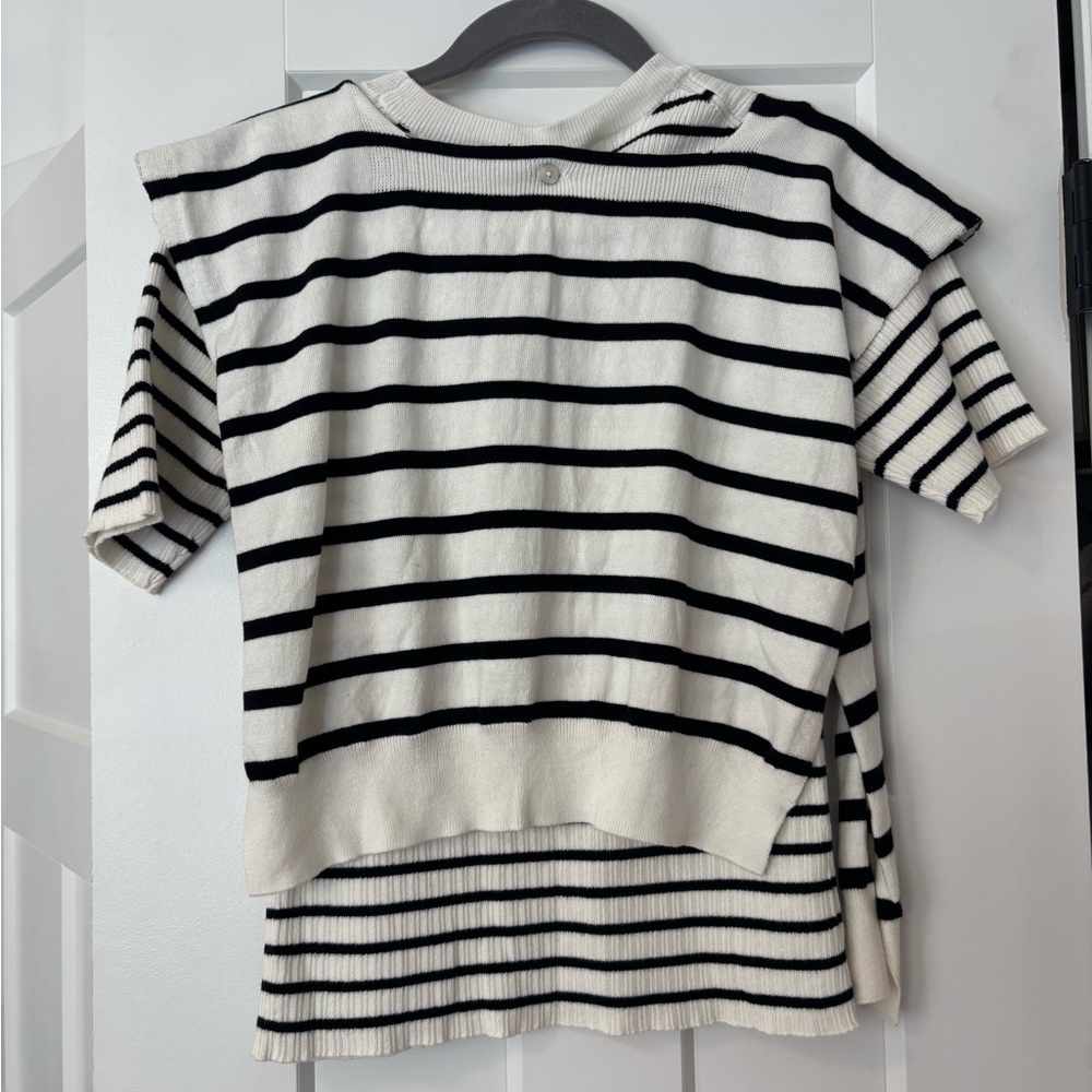 Derek Lam 10 Crosby Twain Sweater Detachable Shrug Medium NWT Sold Out - Picture 8 of 9